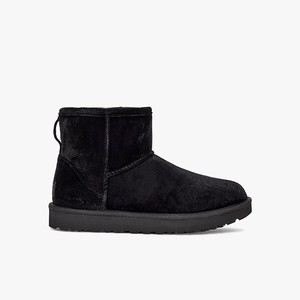 Ugg Classic Mini Velvet Stövlar Dam Svarta (940172SYX)